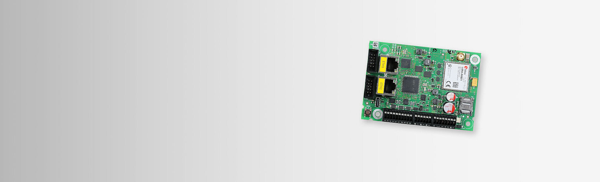 Die Platine der hiline1.