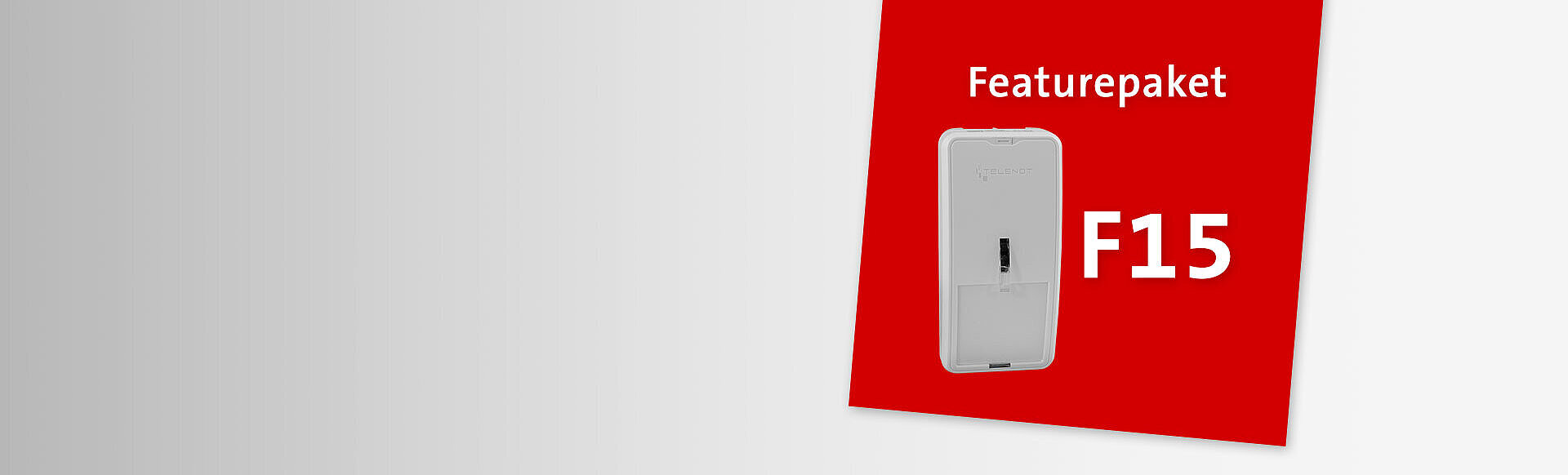 Featurepaket 15 und der Bewegungsmelder histar.