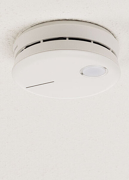Brandmelder an der Decke