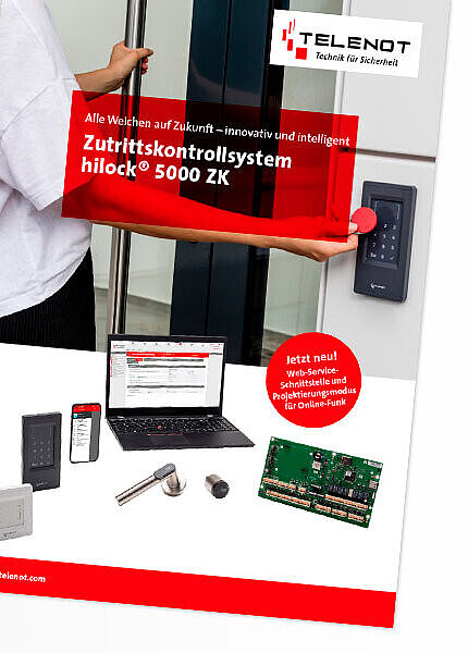 Titelseite Prospekt „hilock 5000 ZK“