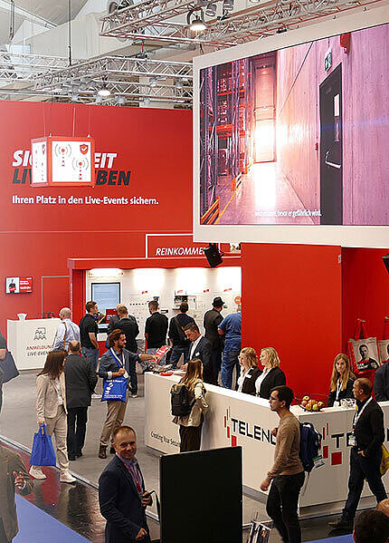 TELENOT-Messestand auf der Security Messe 2026 in Essen.