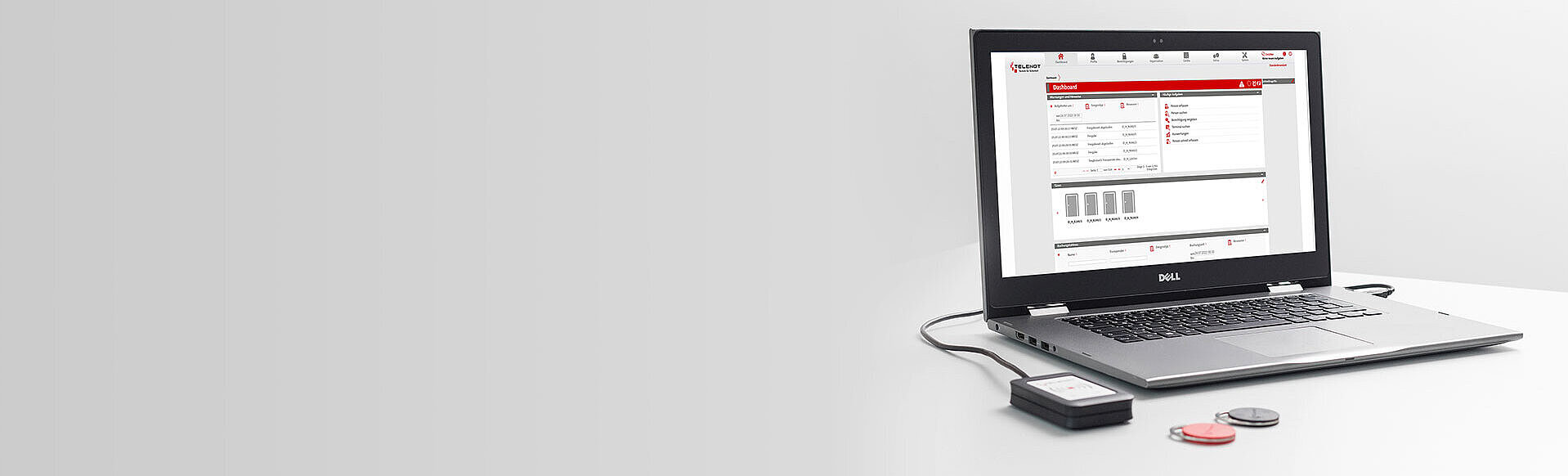 Verwaltungssoftware compasZ 5500 Notebook mit Verwaltungssoftware compasZ 5500