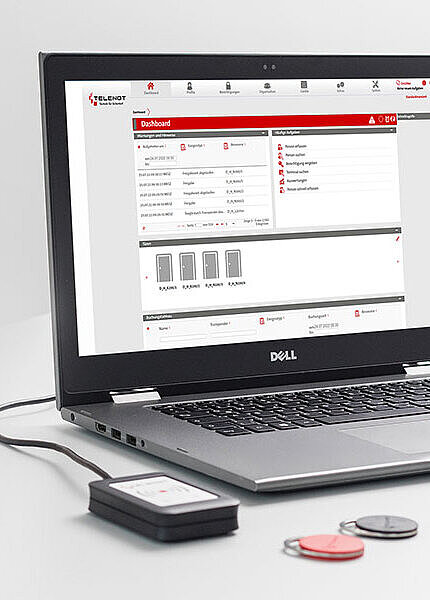 Notebook mit Verwaltungssoftware compasZ 5500