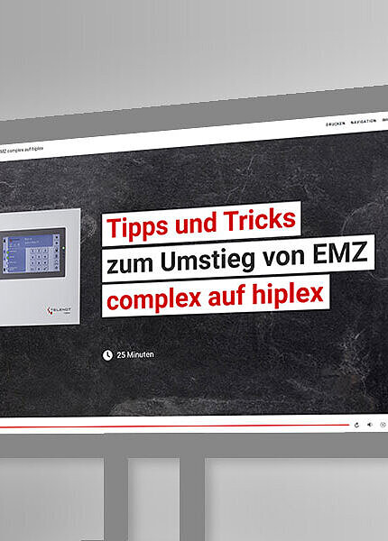 Startfolie des E-Learnings auf dem PC-Bildschirm.