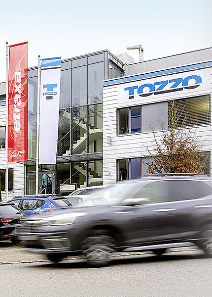Das Verwaltungsgebäude der Tozzo Gruppe.