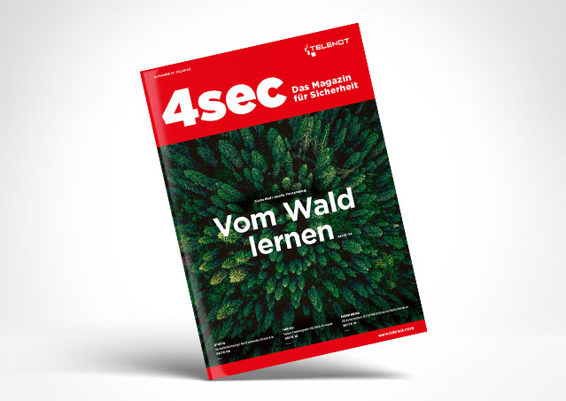 Titelseite Kundenmagazin „4sec“ Ausgabe 02/2026.